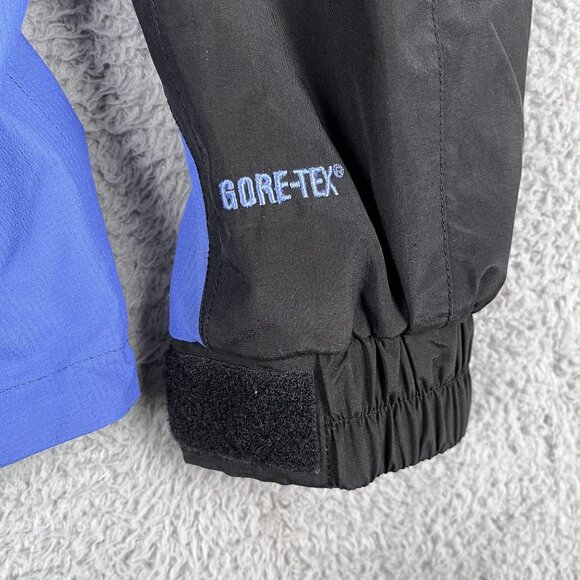 VTG Marmot Jacket Womens Large SHELL ONLY Gore-Tex Blue Ski & Snow Nylon - Picture 8 of 9